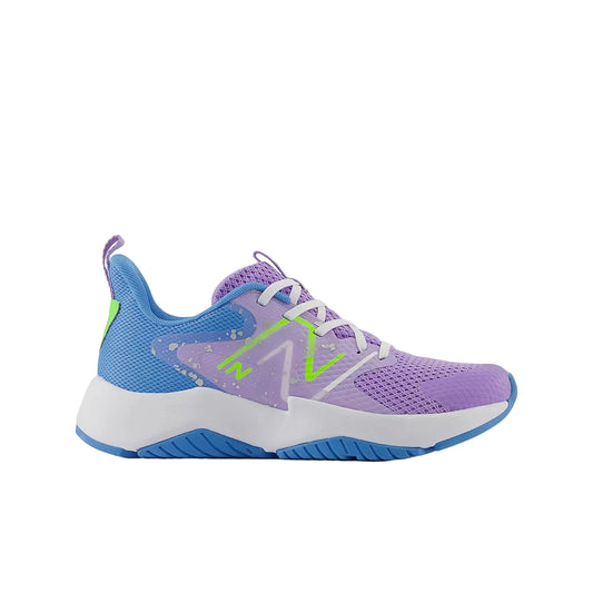 NEW BALANCE K Rave Run 2 JR LILAC GLO/SKY BLUE