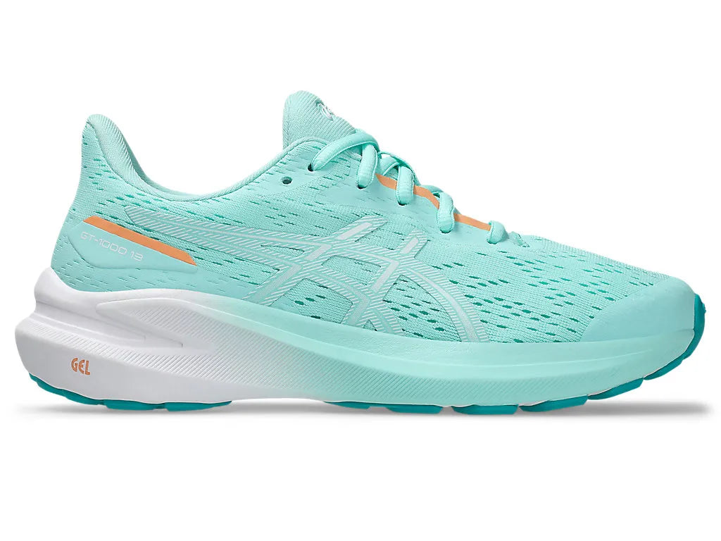 ASICS K GT 1000 13 GS ILLUMINATE MINT/WHITE