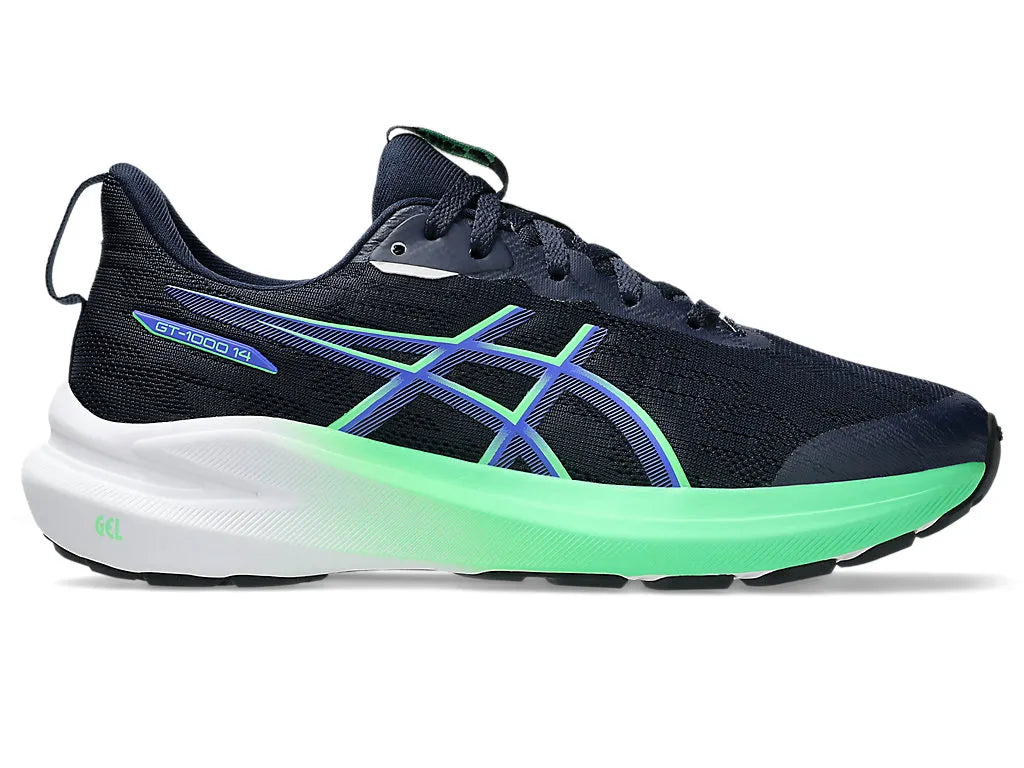 ASICS K GT-1000 14 GS MIDNIGHT/VITAL GREEN