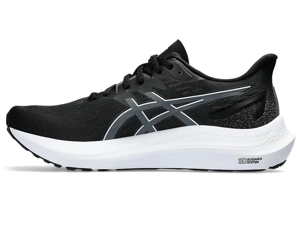 ASICS M GT2000 12 BLACK/CARRIER GREY