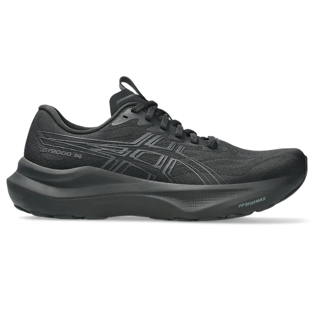 ASICS W GT 2000 14 (d) BLACK/GTREEN GLOW