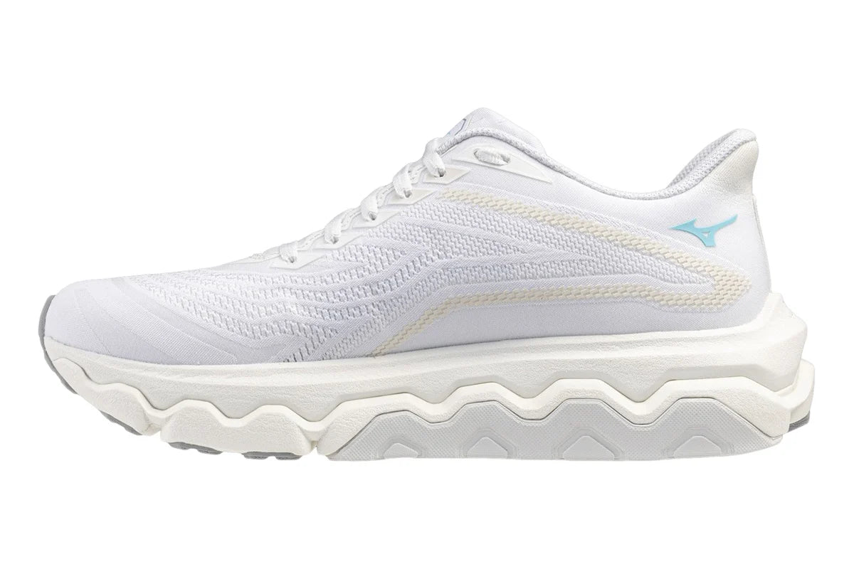 MIZUNO W Wave Horizon 8 (b) White/Tanager Turquoise/Nimbus C