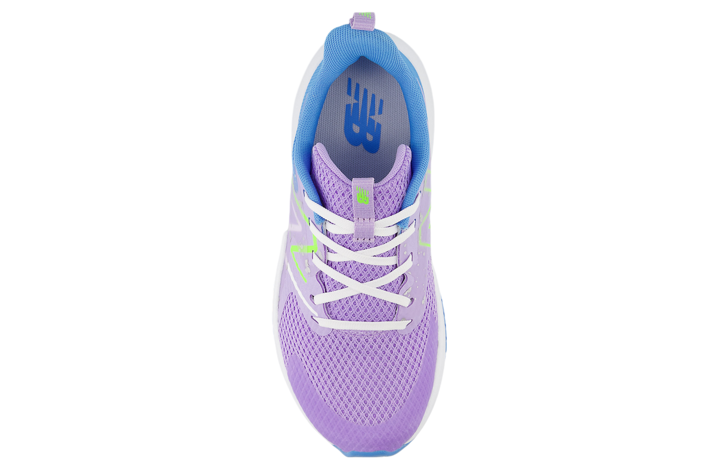 NEW BALANCE K Rave Run 2 JR LILAC GLO/SKY BLUE