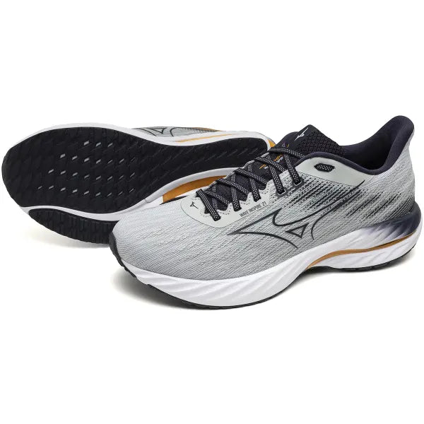 MIZUNO M Wave Inspire 21 D PEARL BLUE/BARITONE BLUE/TANGELO