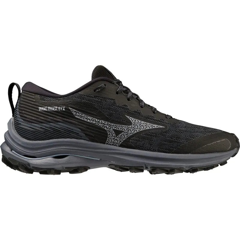MIZUNO W Wave Rider Gtx BLACK/OMBRE BLUE/SILVERSTAR