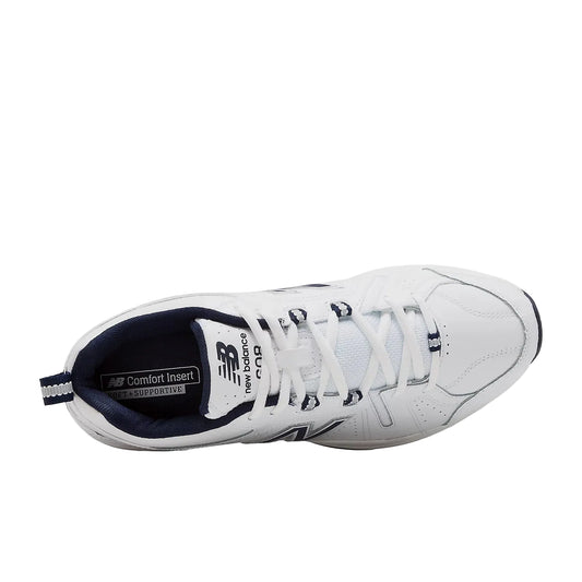NEW BALANCE M MX608WN V5 4E WHITE/NAVY