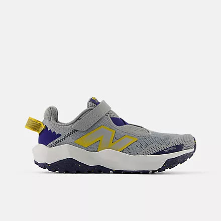 NEW BALANCE K Nitrel PS GREY/BLUE/YELLOW