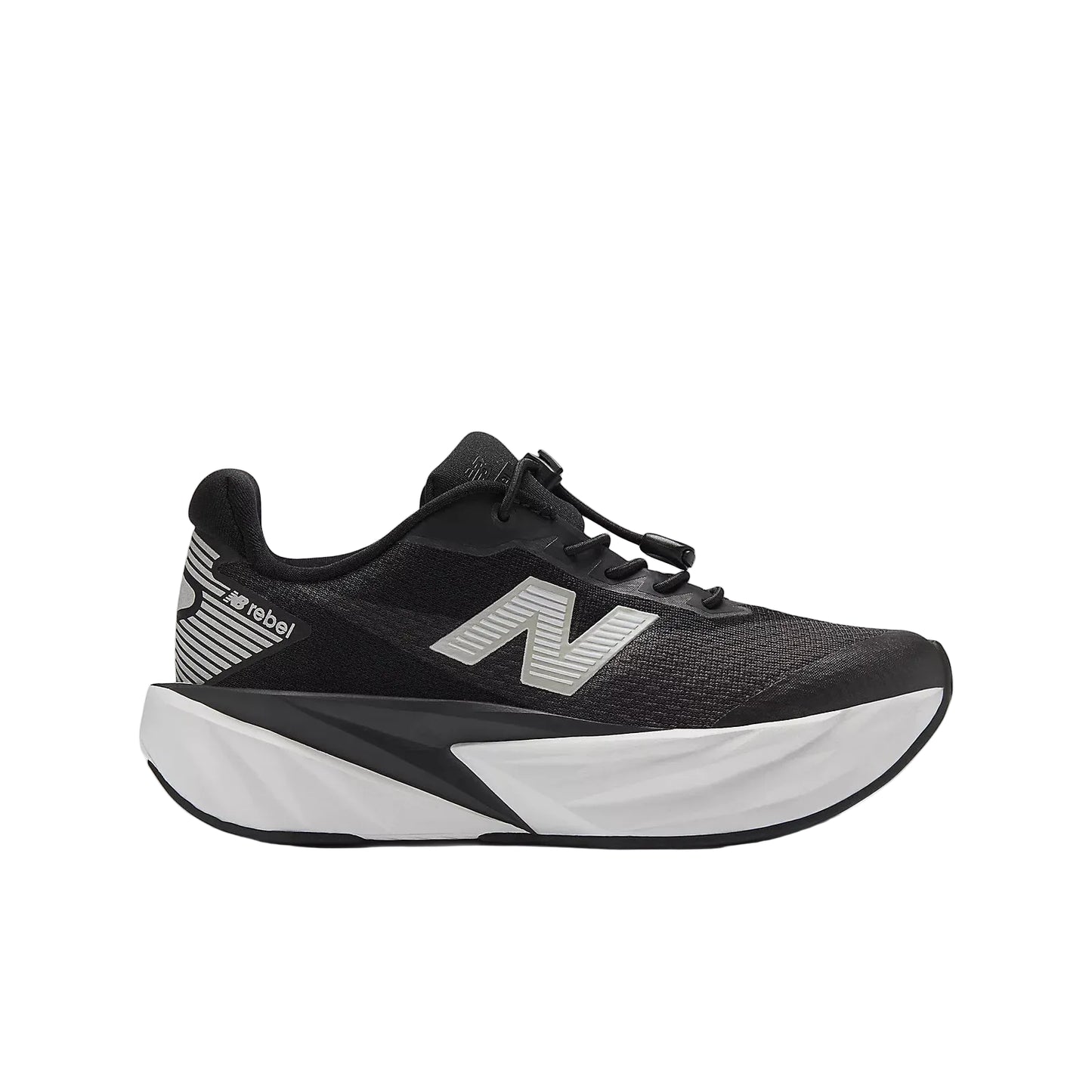 NEW BALANCE K FC Rebel PS BLACK/WHITE