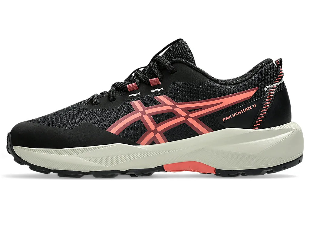 ASICS K Pre Venture 11 GS BLACK/PAPAYA