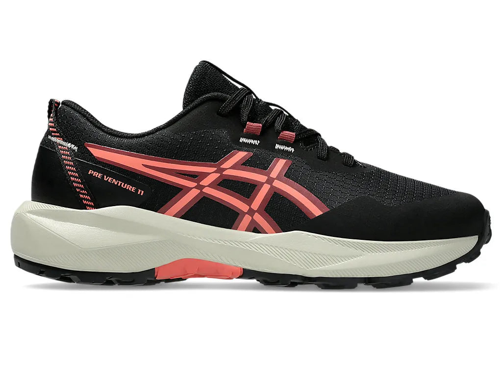 ASICS K Pre Venture 11 GS BLACK/PAPAYA