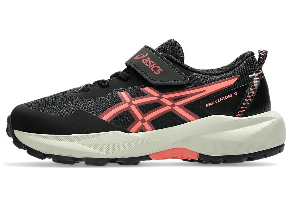 ASICS K Pre Venture 11 PS BLACK/PAPAYA