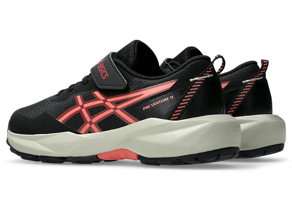 ASICS K Pre Venture 11 PS BLACK/PAPAYA