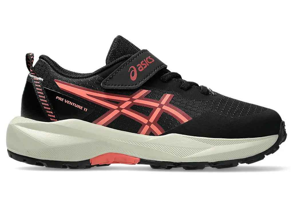 ASICS K Pre Venture 11 PS BLACK/PAPAYA