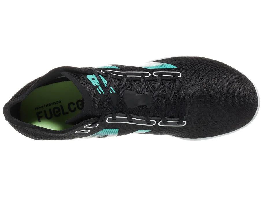 NEW BALANCE M SD100V5 D Width BLACK/WHITE/TURQUOISE