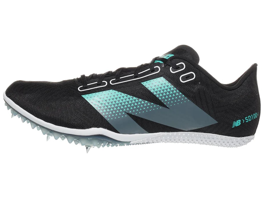 NEW BALANCE M SD100V5 D Width BLACK/WHITE/TURQUOISE