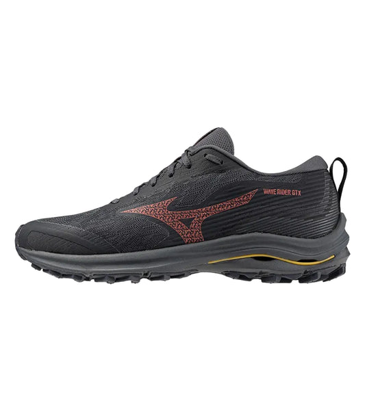 MIZUNO W Wave Rider Gtx (w) Wide Ebony/Dubarry/Citrus