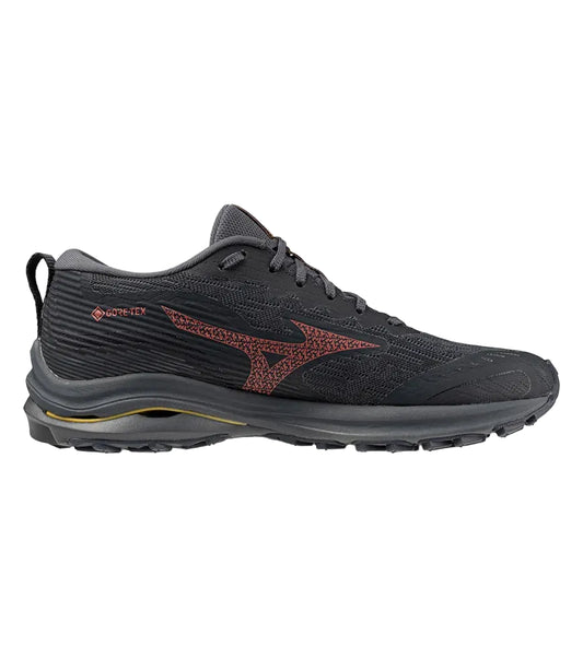 MIZUNO W Wave Rider Gtx (w) Wide Ebony/Dubarry/Citrus