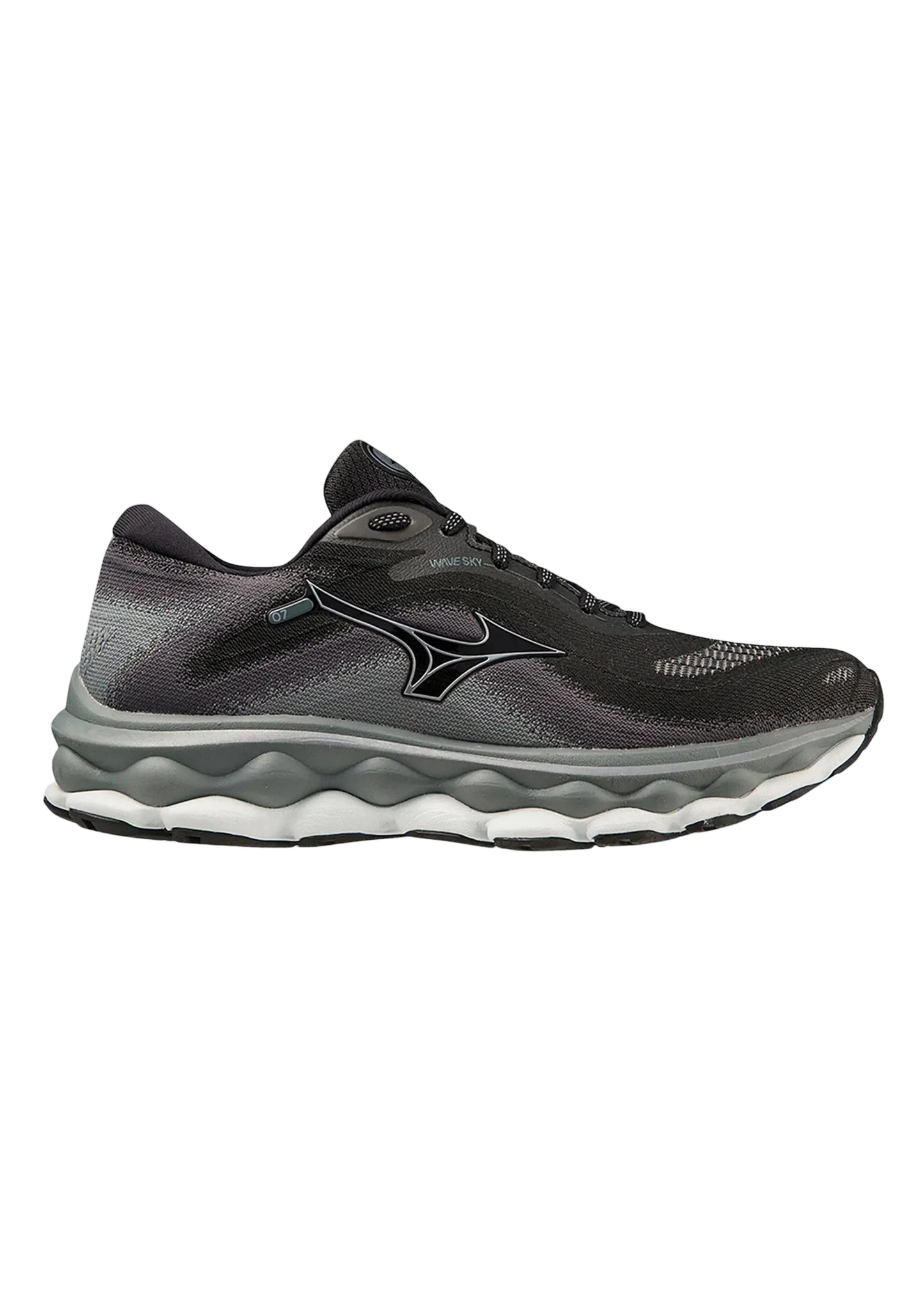 MIZUNO W Wave Sky 7 (w) Wide Black/Silverstar/Stormy Weather