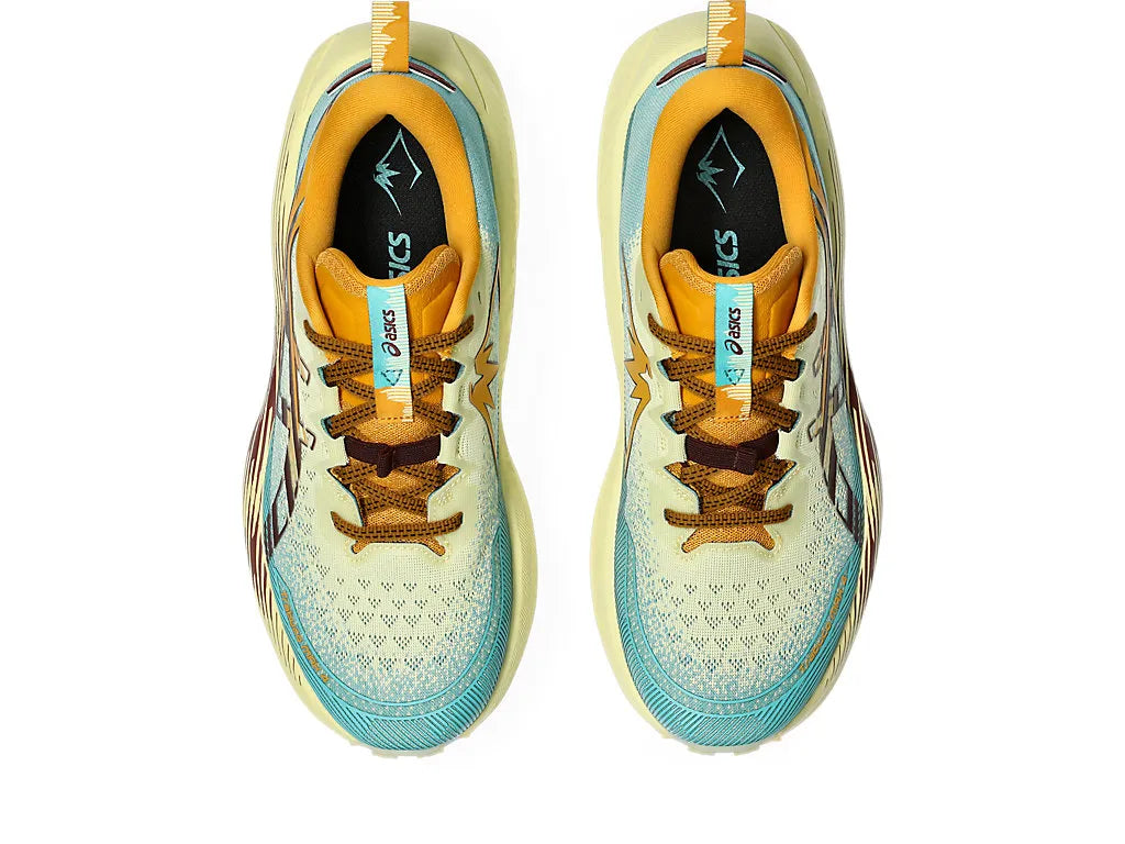 ASICS M Trabuco Max 4 D WHEAT YELLOW/DARK RED PLANET