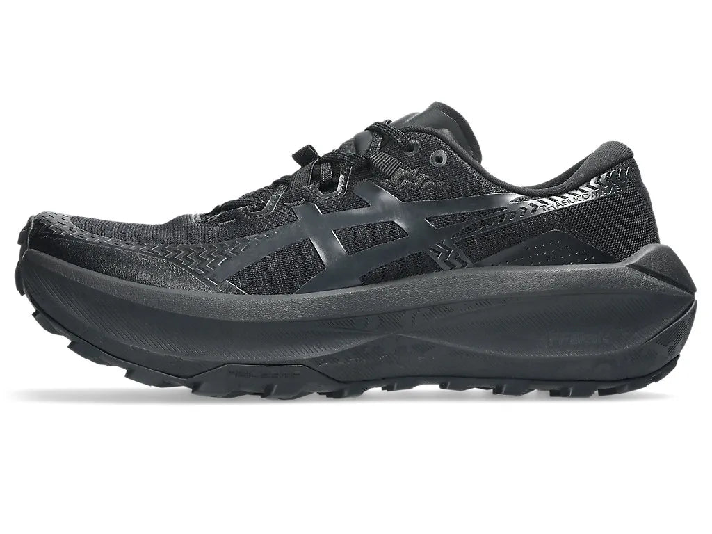 ASICS M Trabuco Max 5 (d) BLACK/GTREEN GLOW