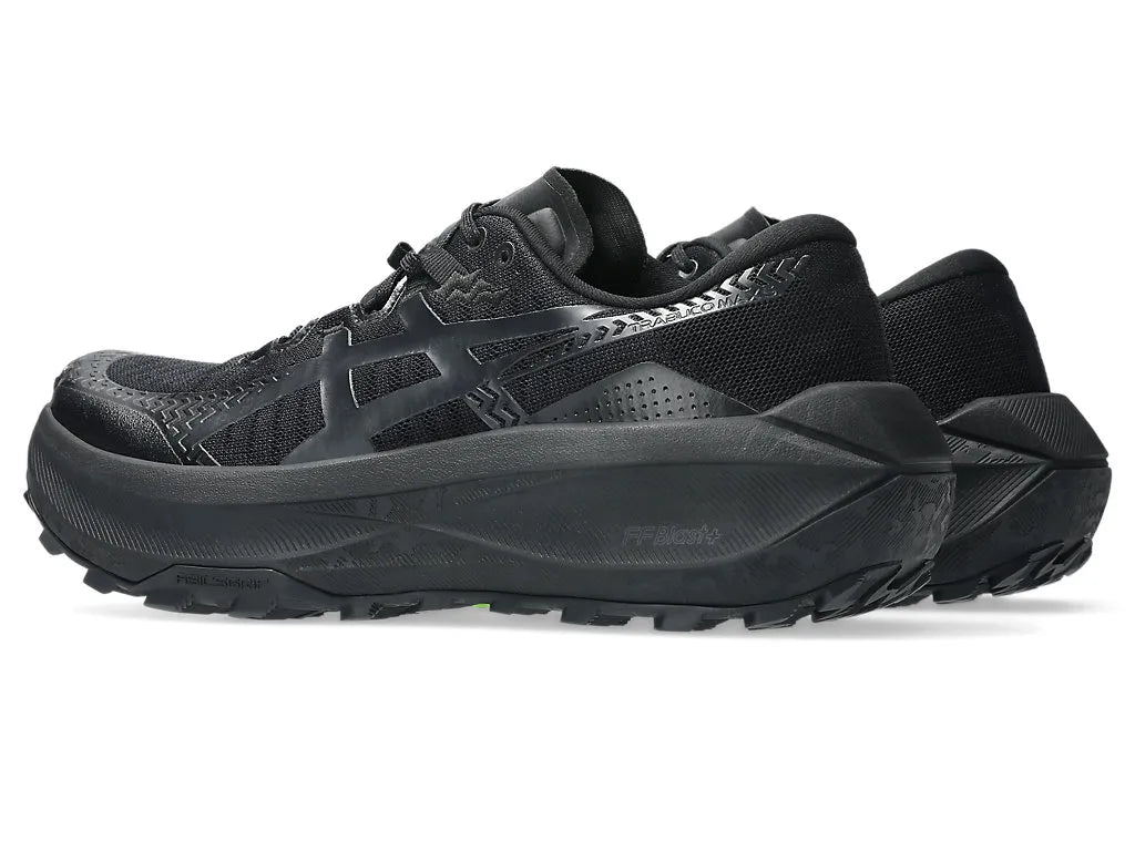 ASICS M Trabuco Max 5 (d) BLACK/GTREEN GLOW