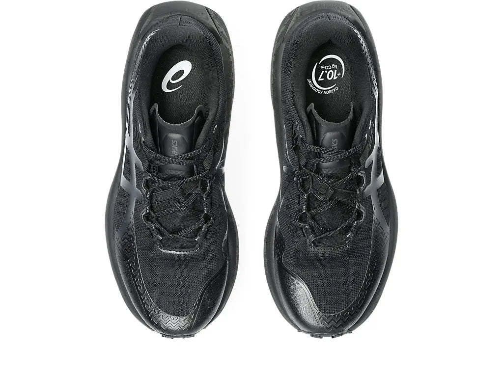 ASICS M Trabuco Max 5 (d) BLACK/GTREEN GLOW