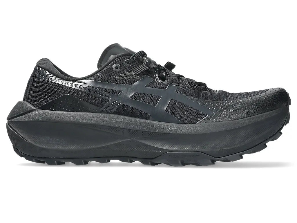 ASICS M Trabuco Max 5 (d) BLACK/GTREEN GLOW