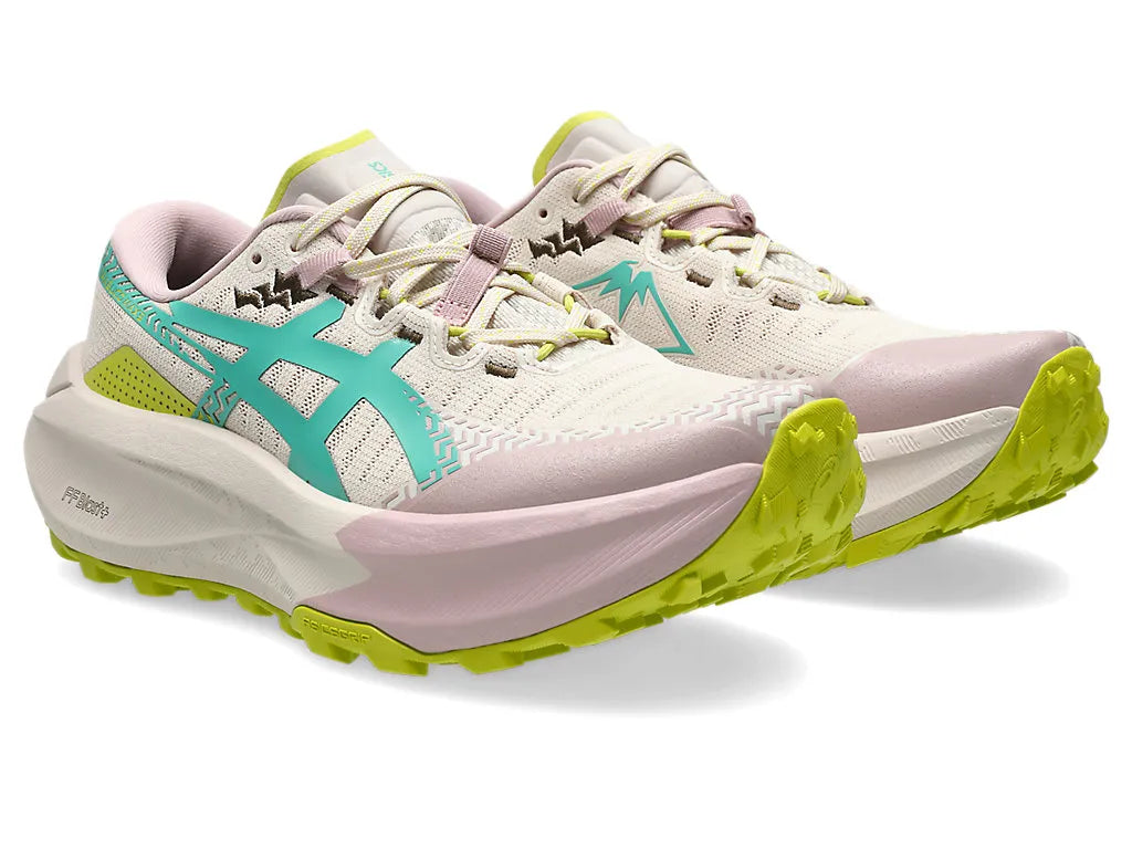 ASICS W Trabuco Max 5 (b) MINERAL BEIGE/ARORA GREEN