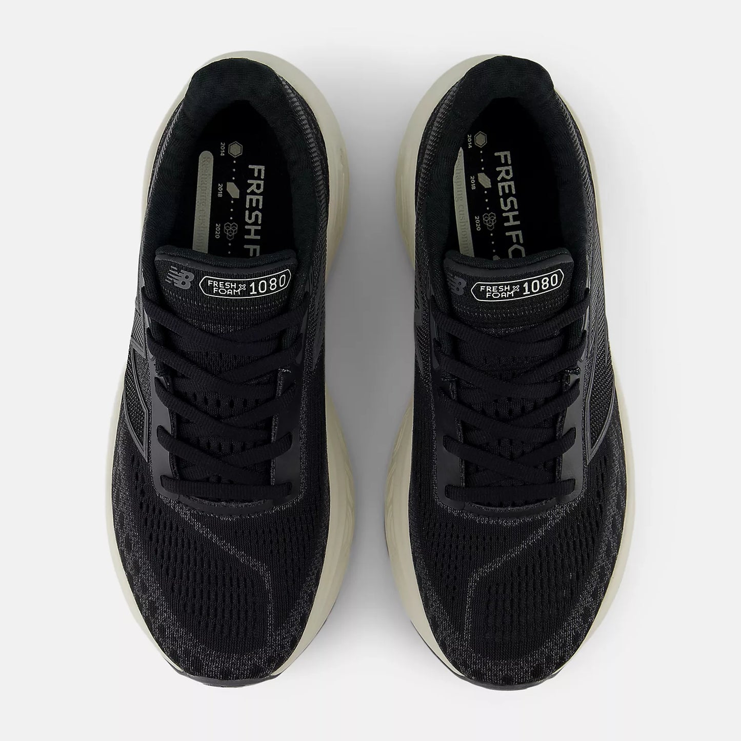 NEW BALANCE W 1080 V14 D Width BLACK/WHITE