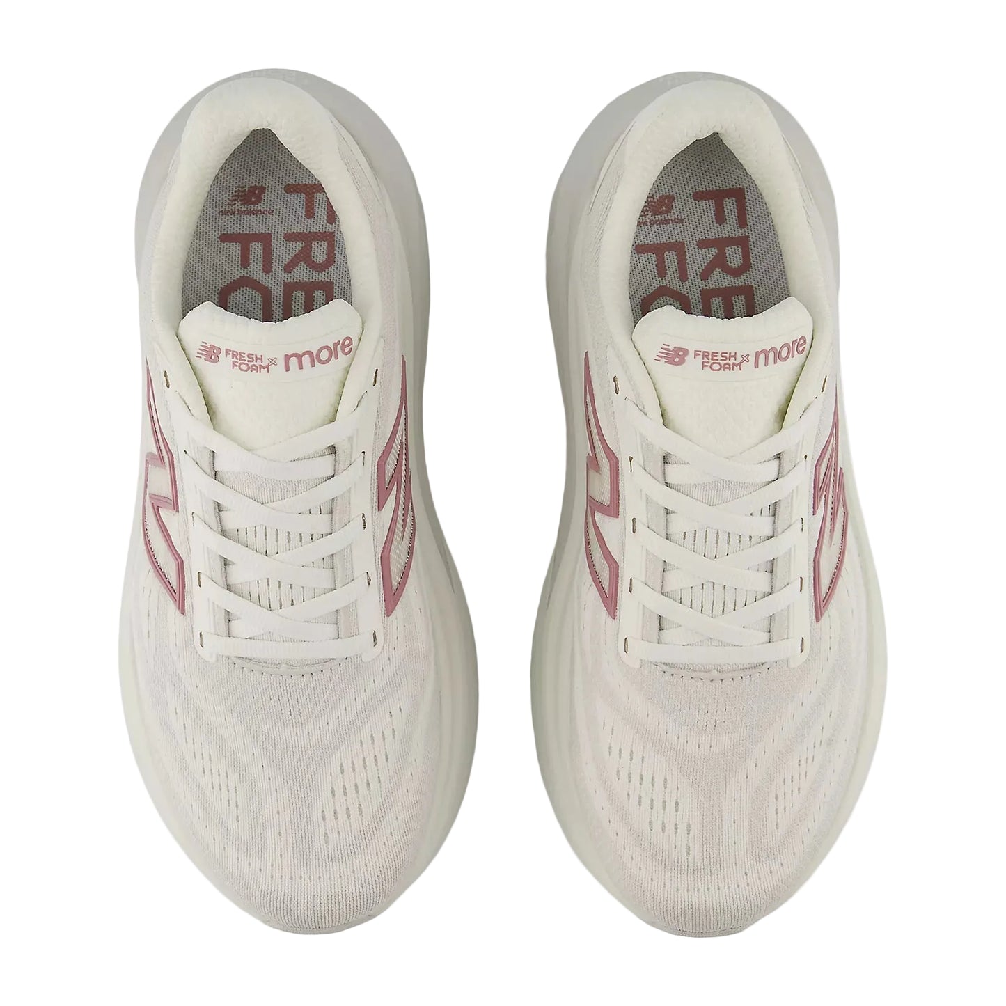 NEW BALANCE W More V7 (d) WHITE/GREY/PINK