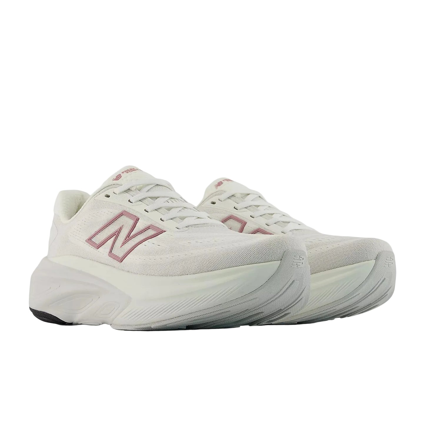 NEW BALANCE W More V7 (d) WHITE/GREY/PINK